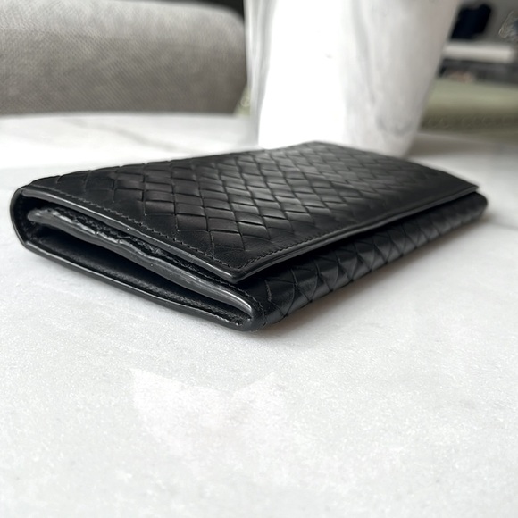 🖤❤️‍🔥 Black Leather Bottega Veneta wallet - Picture 4 of 10